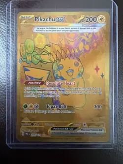 Pikachu EX Prismatic Evolutions Holo Hyper Rare Card 179/131 - Image 1