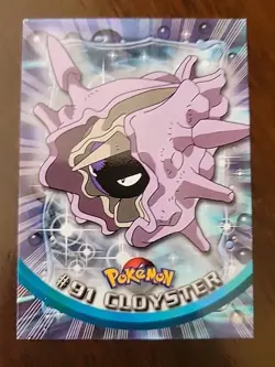 LP! Topps Pokemon Trading Card TV Animation Edition Cloyster #91 Blue Label - Image 1