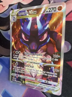 Pokemon Lucario VSTAR SWSH291 SWSH: Sword & Shield Promo Cards Holo NM - Image 3