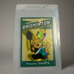 11 Pikachu SPORTS POKEMON Electric Pikachu (Card Database) HOLO Basketball Etc.. - Image 1