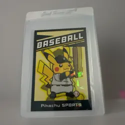 11 Pikachu SPORTS POKEMON Electric Pikachu (Card Database) HOLO Basketball Etc.. - Image 3
