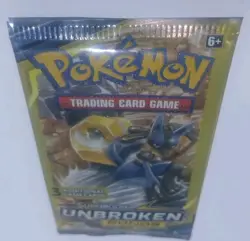Pokemon Sun & Moon Unbroken Bonds 3 Card Booster Pack Art Set Lot Of 4 Packs! - Image 1