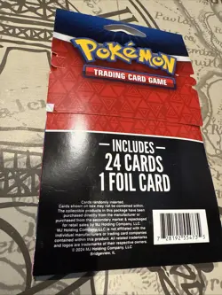 POKEMON TRADING CARD GAME 1 PACK 25 CARDS ONE FOIL GUARANTEE RANDOM INSERTS . - Image 2