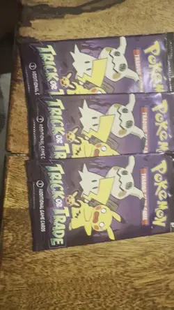 Pokemon 2023 Halloween Trick Or Trade 3 Card Booster Pack Unopened Mint 3 Packs - Image 2