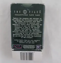 👽Vintage 1996 X-FILES Collectible Card Game 60 Card Starter Deck - Image 2