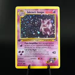 [ART CARD] Gengar & Sabrina's Gengar 1st Edition CUSTOM MADE *READ DESCRIPTION* - Image 5