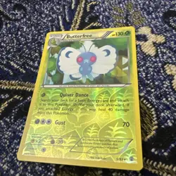 Butterfree 5/83 Pokemon Card XY Generations Rare Reverse Holo Foil - NM - Image 1