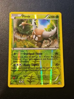 Pinsir 9/83 Pokemon Card XY Generations Rare Reverse Holo Foil - Image 1