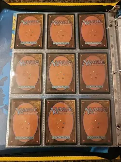 Vintage Magic The Gathering Binder Collection Card Lot MTG 1993-2003 - Image 5