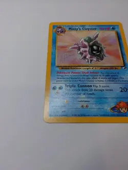 Pokemon Misty's Cloyster Gym Heroes 29/132 Unlimited Rare LP Card TCG Vintage - Image 5