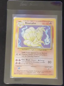 Ninetales - 12/102 - Base Set Unlimited - Pokemon Card - NM - Image 1