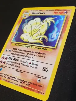 Ninetales - 12/102 - Base Set Unlimited - Pokemon Card - NM - Image 4