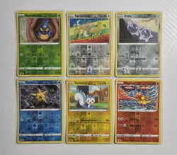Pokemon TCG: 6 Cards Lot - Brilliant Stars Reverse Holo Collection Bundle - Image 1
