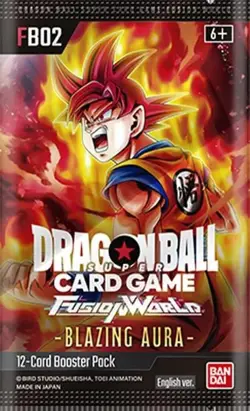 Generic 16 PACKS 12 Card Booster Pack Dragon Ball Super Fusion World Blazing - Image 1