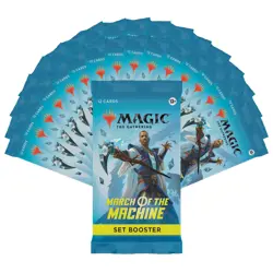 Magic: The Gathering March of the Machine Set Booster | 7 Packs (84 Magic Cards) 195166207247 - Image 1