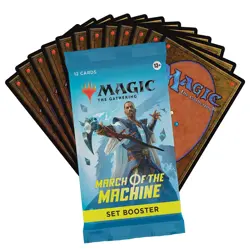 Magic: The Gathering March of the Machine Set Booster | 7 Packs (84 Magic Cards) 195166207247 - Image 2