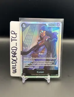 OP10-082 Kuzan Blackbeard SR One Piece Royal Blood TCG English x3 Cards Total - Image 1