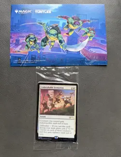 2025 NYCC MTG X TEENAGE MUTANT NINJA TURTLES PROMO CARD - Image 1