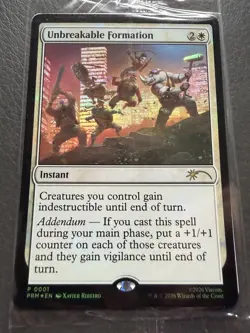 2025 NYCC MTG X TEENAGE MUTANT NINJA TURTLES PROMO CARD - Image 3