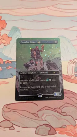 Foundry Inspector Galaxy Foil MTG Secret Lair - Pack Fresh - - Image 1