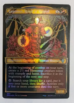 Lagomos, Hand of Hatred (Showcase) Dominaria United Foil - MTG - Image 1