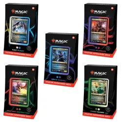 Magic: The Gathering Starter Commander Deck Bundle - Includes all 5 - Image 1