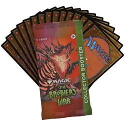 Magic: The Gathering The Brothers’ War Collector Booster 8 PACKS | 15 Magic - Image 5