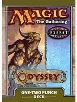 Magic The Gathering Theme Deck Odyssey ONE-TWO PUNCH Factory Sealed 2001 WOTC - Image 1