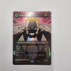 Eddie Brock / Venom - Foil (0233) (Borderless) Marvel's Spider-Man - Mtg - Image 1