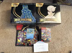 Pokemon TCG Mega Evolutions Elite Trainer Box, Booster combo ALL FACTORY SEALED - Image 1
