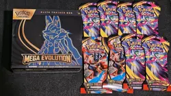 Pokemon Mega Evolution Lucario ETB Elite Trainer Box Plus 8 Sleeved Booster Pack - Image 1