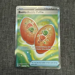 Buddy-Buddy Puffin 167/132 Mega Evolution Full Art Trainer Pokemon TCG NM 2 - Image 1