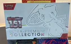 Pokemon TCG Scarlet & Violet 151 UPC Ultra Premium Collection Mew Box New Sealed 820650855412 - Image 1
