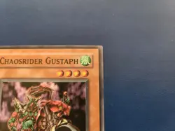 Yuguoh Chaosrider Gustaph - IOC-018 Super Rare 1st Edition LP - Image 4