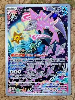 Pokemon Card TCG - Veluza 192/182 Illustration Rare Paradox Rift Near Mint - Image 2