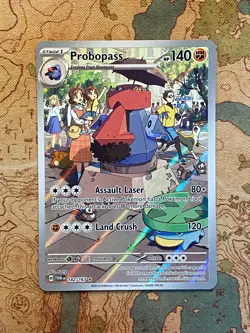 Pokemon Card TCG - Probopass 182/167 Illustration Rare Twilight Masquerade NM - Image 1