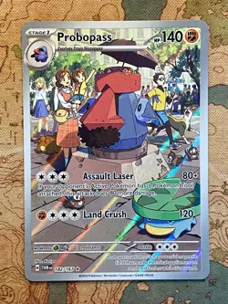 Pokemon Card TCG - Probopass 182/167 Illustration Rare Twilight Masquerade NM - Image 2
