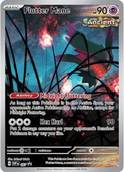 Pokemon Card TCG - Flutter Mane SVP 097 Promo Temporal Forces ETB Promo NM - Image 1