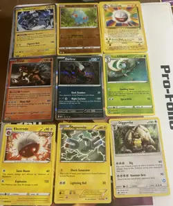 9 Pokemon Card Lot Including A Vintage Card , Holos , And Non Holo Rare - Image 1