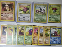 Pokemon 1999 Vintage Jungle Set 13 Cards Non Holo Lot!! NM-MT - Image 2