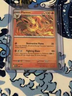 Flareon - 167 (Cosmos Holo) 167 Sv: Scarlet & Violet Promo Cards Holo - Image 4