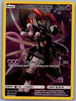 Armored Mewtwo - SM228 SM Promos - Pokemon Card - LP - Image 1