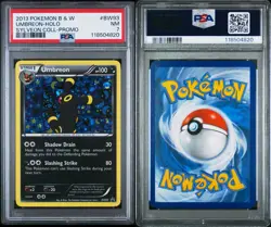 Pokemon XY Black Star Promo Umbreon #BW93 Holo Foil Card PSA7 - Image 3