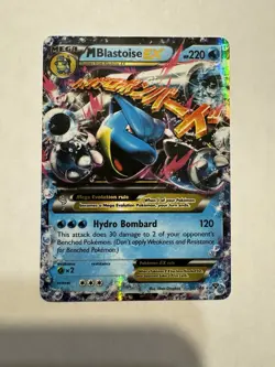 Pokemon TCG Mega Blastoise EX XY 30/146 Holo Ultra Rare Card - Image 1