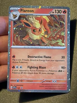 Flareon - 167 (Cosmos Holo) 167 Sv: Scarlet & Violet Promo Cards Holo - Image 1
