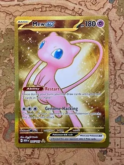 Pokemon Card TCG - Mew ex 205/165 Hyper Rare Scarlet & Violet 151 Near Mint - Image 1
