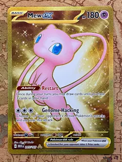 Pokemon Card TCG - Mew ex 205/165 Hyper Rare Scarlet & Violet 151 Near Mint - Image 2