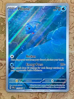 Pokemon Card TCG - Phione 175/167 Illustration Rare Twilight Masquerade NM - Image 3