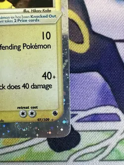 Pokemon TCG Electabuzz EX Ruby and Sapphire Holo Ultra Rare Card 97/109 - Image 3
