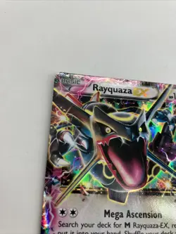 Rayquaza EX Shiny Holo Black Star Promo Card XY69 HP Ships fast - Image 2